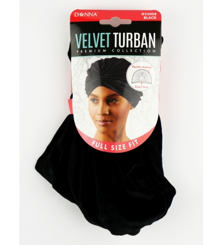 Pluszowy Turban "Velvet...