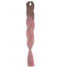S2-109 Fioletowy Brąz - Brudny Róż "QUEEN Braids" - Włosy Syntetyczne Magfactory
